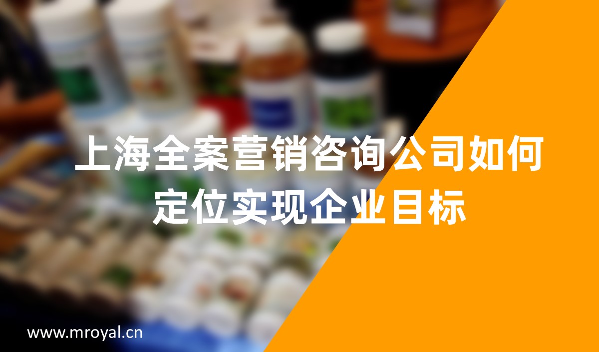 上海全案營銷咨詢公司如何定位實現(xiàn)企業(yè)目標